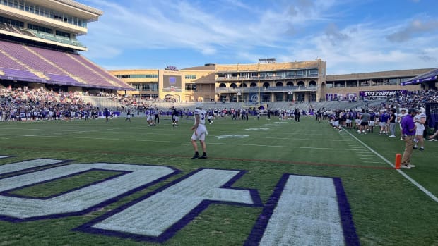 TCU football's Spring Game on Friday, April 14, 2023